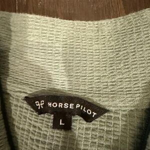 Horse Pilot Green Top